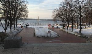Набережная Волги, весна 2019